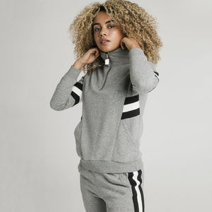 Jersey con logotipo personalizado de marca, sudaderas con capucha para mujer, pantalones de chándal, conjuntos de dos piezas de otoño, sudaderas, chándales OEM SI - Product Image 1