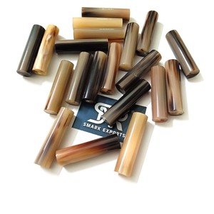 Rollos de cuerno de buey de vaca de búfalo ecológicos naturales, varillas pulidas lisas, mango de cuchillo duradero, herramienta de bricolaje, Material artesanal hecho a mano - Product Image 1