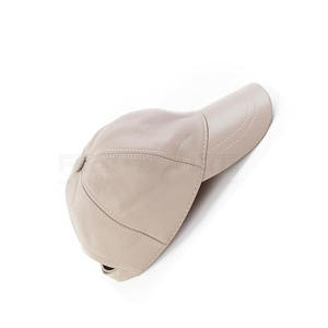 Sombrero de cuero tejido de Color sólido para hombre, superventas, accesorio de invierno de tamaño personalizado para adultos al aire libre, precio barato, 2024 - Product Image 5