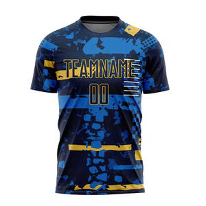 Camiseta de Entrenamiento Sublimada Personalizada, Hecha con Tela de Poliéster Resistente, Ajuste Cómodo, Colores Ideales para Deportes de Equipo - Product Image 1
