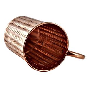 Taza de cobre con acabado martillado hecho a mano de aspecto moderno, diseño antiguo para Hotel Bar, vino, cerveza, taza de cobre para beber - Product Image 1