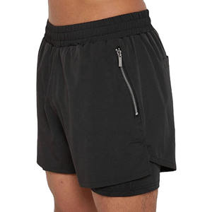 Pantalones Cortos Deportivos para Hombre, Ligeros, de Secado Rápido, con Cintura Elástica, Bolsillo con Cremallera y Suministro Personalizado OEM - Product Image 3