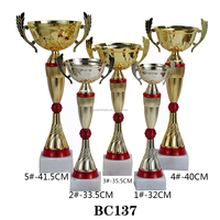 Trophée de luxe en métal Coupe d'Europe au meilleur prix, marque Phoenix, gravure personnalisée, trophées, médailles et plaques durables de haute qualité