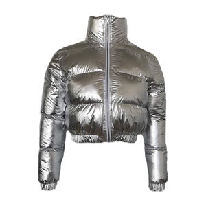 Nouveautés Vestes Vente en gros Crop Top Hiver Chaud Bulle Rembourré Veste Femmes Grande Taille Haute Qualité Femmes Doudounes - Product Image 2