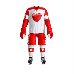 Uniformes y jerseys de hockey sobre hielo suaves y cómodos de alta calidad personalizados unisex, conjuntos de ropa deportiva de alta calidad para hombre - Product Image 1