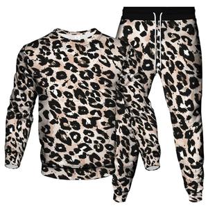 Vintage Style Men Tracksuit Animal Leopard <b>Snake</b> Attorn Print Clothing <b>Suit</b> Male Sweatshirt Pant 2Piece Set - Product Image 2