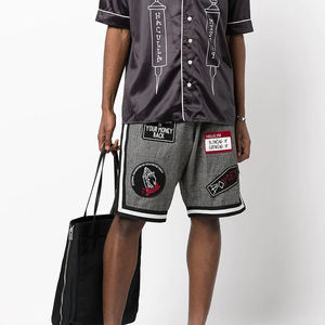 Taille adulte Gym Workout Sports Running Mesh Basketball Men Jogging Shorts Plain Design Double Layer Customs Mesh Shorts for Boys - Product Image 2