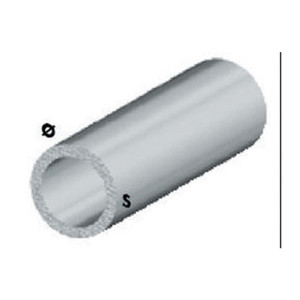 Profilo Argento H.200 Cm Tubo Tondo 18x1 Mm - Product Image 1