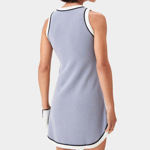 Robes de golf pour femmes OEM ODM Vente en gros personnalisée Robe de golf athlétique plissée Spandex Coton Logo personnalisé Vêtements de sport tendance - Product Image 2