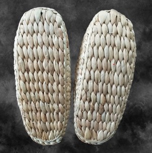 รองเท้าแตะสปาผักตบชวาทำด้วยมือธรรมชาติของไทยเป็นมิตรต่อสิ่งแวดล้อม - Product Image 2