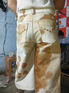 Chaqueta de Cuero Auténtico con Estampado de Vaca Personalizable, Transpirable, con Forro de Nailon, Diseño Personalizable para Mujer - Product Image 5