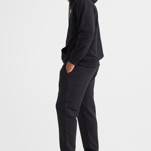 Pantalones de chándal deportivos informales de algodón de alto rendimiento para hombre con estilo recto y ajustado - Product Image 4