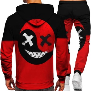 Chándal de algodón 100% para hombre, ropa informal, cálida, cómoda, con estampado de logotipo personalizado, barata - Product Image 4