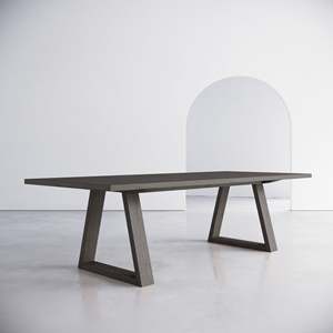 โต๊ะรับประทานอาหารไม้สไตล์โมเดิร์น: การออกแบบที่เพรียวบางสําหรับพื้นที่รับประทานอาหารร่วมสมัย - Product Image 4