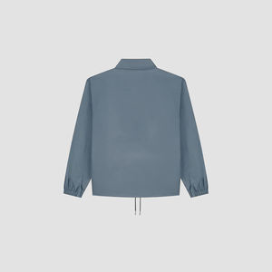 Veste d'entraîneur pour homme avec logo personnalisé en gros, de haute qualité, décontractée, d'hiver, avec col montant, veste d'hiver longue - Product Image 6