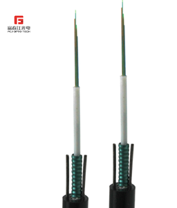 FCJ Factory GYXTW G652D <span class=keywords><strong>Cable</strong></span> de <span class=keywords><strong>fibra</strong></span> óptica de modo único 2-24 Core <span class=keywords><strong>Cable</strong></span> enterrado de tubo suelto central para exteriores - Product Image 4