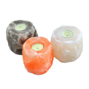 Himalayan Natural <b>Crystal</b> Salt <b>Candle</b> Heart Shape Handmade Real Touch Custom Size Home Decor Meditation Natural Crafts - Product Image 2