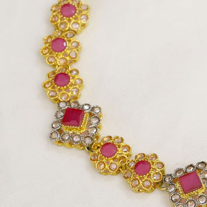 Collier et boucles d'oreilles plaqués or et argent de haute qualité, best-seller, avec pierres en zircon pour mariage et fiançailles - Product Image 5