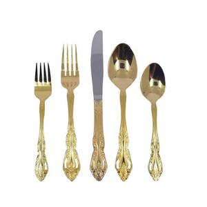 Ensemble de couverts en acier inoxydable de qualité supérieure, design moderne, poli miroir, durable, pour hôtel, qualité d'exportation, en vrac - Product Image 2