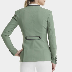 Precio al por mayor de alta calidad para montar a caballo señoras mostrar chaqueta impermeable mujer ropa ecuestre competición logotipo personalizado - Product Image 6