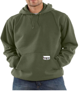 ผ้าฝ้าย10.5 50% ฝ้าย50% ผสมโพลีเอสเตอร์จากบังคลาเทศเสื้อสเวตเตอร์สวมหัวมีฮู้ดน้ำหนักปานกลางสำหรับผู้ชาย - Product Image 1