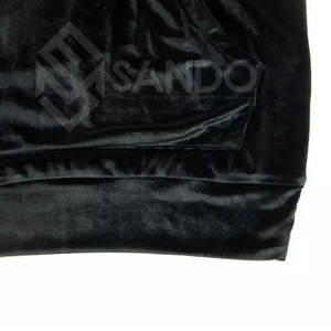 OEM fabrica chándal de terciopelo de moda para hombre chándal de terciopelo de color sólido para hombre ropa informal chándal de terciopelo para hombre - Product Image 5