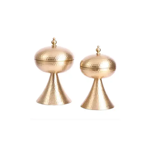 Casserole artisanale écologique de dernière conception pour le stockage des aliments Casserole chauffante et plat de taille personnalisée pour la décoration du festival - Product Image 3