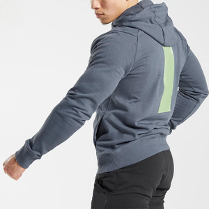 เสื้อฮู้ดกีฬาเสื้อมีฮู้ดสำหรับผู้ชายโอเวอร์ไซส์มีฮู้ดสำหรับใส่ไปยิมมีบริการ OEM และ ODM โลโก้ออกแบบได้ตามที่ต้องการ - Product Image 6