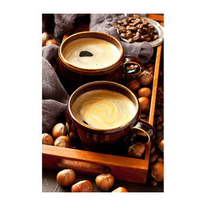 Sachet de grains instantanés personnalisable de noisette Arabica blanc café instantané prémélange torréfié moulu contrat de marque privée vente en gros - Product Image 1