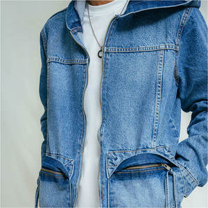 Chaqueta Vaquera de Invierno para Hombre, Estilo Clásico, Talla Regular, Logotipo Frontal, Transpirable, de Secado Rápido, Informal, de Alta Calidad - Product Image 3