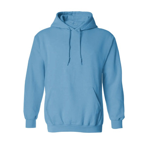เสื้อมีฮู้ดแขนยาวสำหรับผู้ชายเสื้อลำลองสีพื้นไซส์ใหญ่พิเศษ - Product Image 6