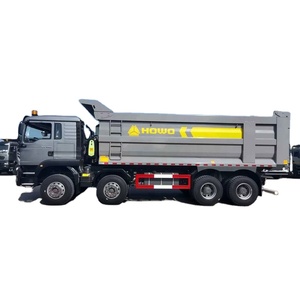 รถบรรทุกดัมพ์ HOWO TX 8x6 ยูโร 6 ดีเซล มือสอง พวงมาลัยซ้าย 351-450 แรงม้า สำหรับขนส่งทางหลวง 31 40 ตัน - Product Image 2