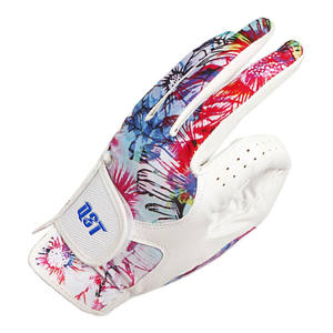 ถุงมือเล่นกอล์ฟสำหรับผู้หญิงและผู้ชาย, ถุงมือเล่นกีฬาซอฟต์บอลระบายอากาศได้ดีหนังแท้ - Product Image 3