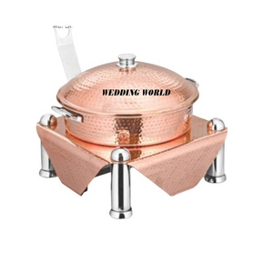 Metal Food Warmer High Quality Handmade Designer Casserole Classic Stylish Luxury New Metal Food Warmer - Product Image 5