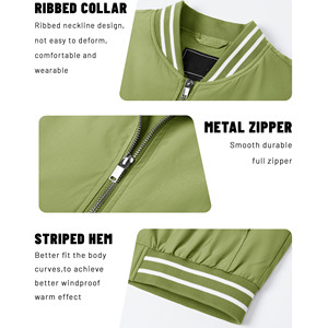 Men's Casual Streetwear Bomber Jacket Winter Warm <b>Wind</b> <b>Breaker</b> with Multi-Pocket Customizable Thickened Canvas Style 2026 - Product Image 4