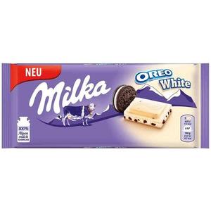 ช็อกโกแลตนมอัลไพน์ Milka 100g/ ช็อกโกแลตนมลูกเกดและถั่ว MILKA 100G