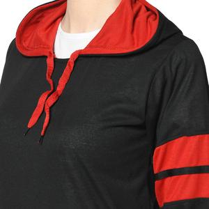 Pull-over à capuche personnalisé pour femmes Logo personnalisé à manches longues fermeture éclair complète tricoté polaire Vêtements femmes élégant à capuche tricot - Product Image 5