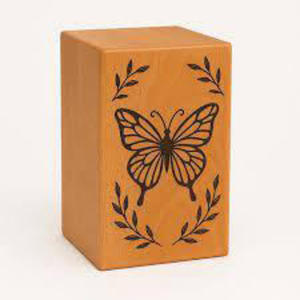 Urnas de cremación de madera modernas de Venta caliente, urnas decorativas para entierro funerario hechas a mano para hombre y mujer a bajo precio - Product Image 3