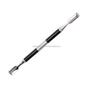 Empujador de Cutículas de Doble Cabeza de Acero Inoxidable de Alta Precisión, Herramienta de Manicura Reutilizable para Limpieza de Uñas, con Logotipo Personalizado - Product Image 4