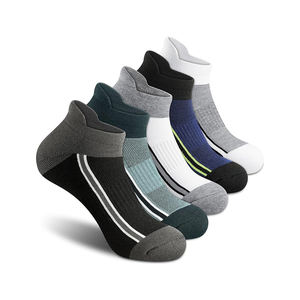 Chaussettes d'entraînement rembourrées Zones de protection contre les chocs Mélange de coton et de nylon Spandex Pour la course à pied et les entraînements de haute intensité - Product Image 3