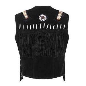 Chaleco de Cuero Vaquero para Hombre, Transpirable y Cómodo, Ropa Casual, Precio Razonable, Hecho en Pakistán - Product Image 2