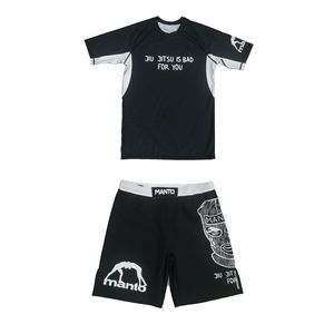 Nouveauté 2026 : Ensembles Rashguard et Shorts Personnalisés pour Hommes – Spandex/Polyester Extensible avec Logo et Couleur sur Mesure pour MMA, Jiu-Jitsu et Grappling - Product Image 2