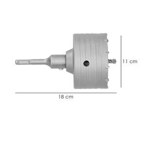 Punta da trapano SDS per muro 110 mm. - Product Image 2