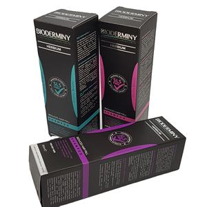 กล่องบรรจุภัณฑ์กระดาษแข็งแบบกำหนดเอง พิมพ์โลโก้ เป็นมิตรกับสิ่งแวดล้อม พร้อมเคลือบด้านและเคลือบเงา สำหรับผลิตภัณฑ์ดูแลส่วนบุคคล - Product Image 4