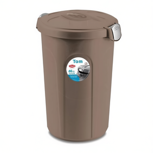 Contenedor de Almacenamiento de Plástico TOM Tortora 70526 Stefanplast (46 Litros) con Tapa de Cierre a Presión - Product Image 2