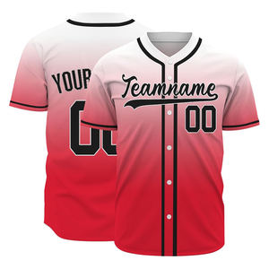 Camiseta de Béisbol con Diseño de Logotipo Personalizado, Nombre del Jugador del Equipo Propio, Cómoda, Sublimada, con Botones, Jersey de Softbol - Product Image 6