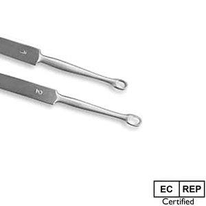 Fournisseur d'usine direct léger manuel Ent boucle d'oreille 410 japonais en acier inoxydable réutilisable bas quantité minimale de commande 100% haute qualité Medic - Product Image 6