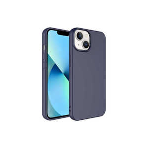 Funda de Silicona Líquida Azul Marino Premium para iPhone 14, Antigolpes, Suave al Tacto, Protectora - Product Image 1