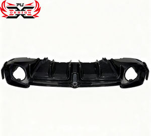 Kit de conversion de voiture pour <span class=keywords><strong>Audi</strong></span> <span class=keywords><strong>R8</strong></span> modèle 2021-2023, vente chaude, style C, diffuseur arrière en fibre de carbone sèche - Product Image 3