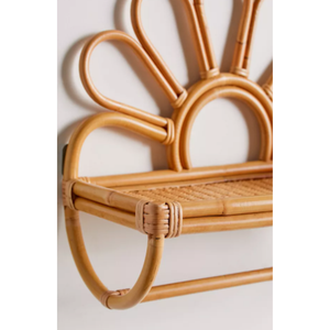 Estante de ratán natural para colgar en la pared, decoración para habitación de niños - Product Image 5